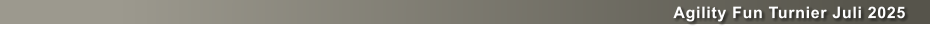 Agility Fun Turnier Juli 2025